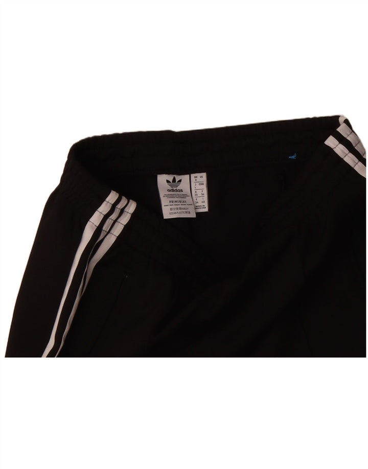 ADIDAS Womens Tracksuit Trousers UK 8 Small  Black Polyester