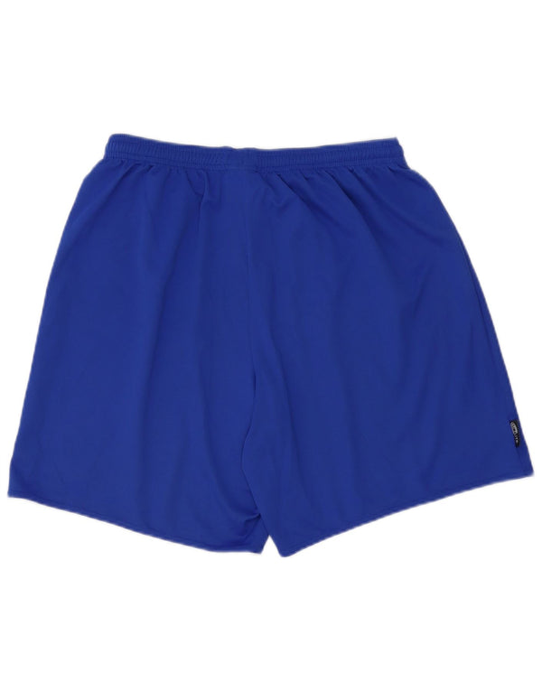 ADIDAS Mens Climalite Sport Shorts Large  Blue Polyester