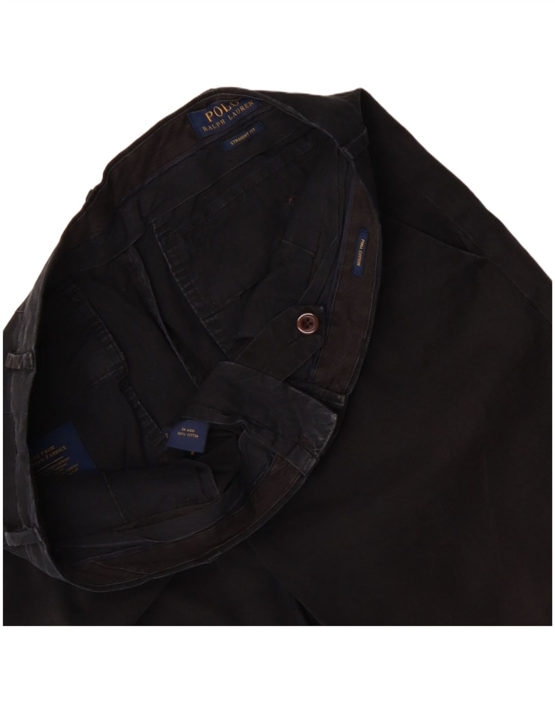 Polo Ralph Lauren Herre Chino Shorts W34 Stor Sort Bomuld