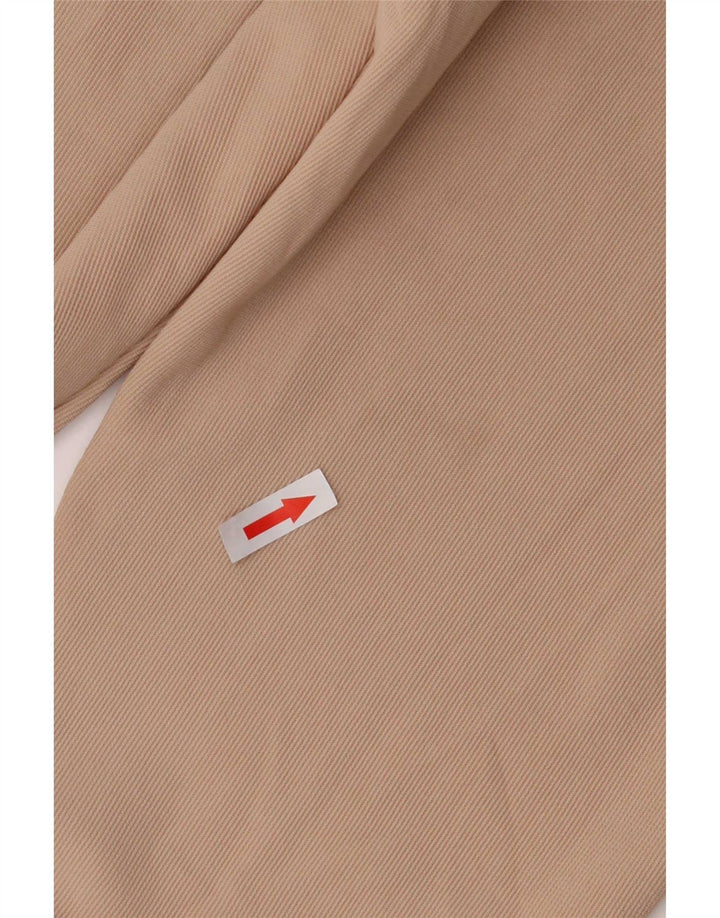 Zara Womens Leggings UK 12 Medium Beige Polyester
