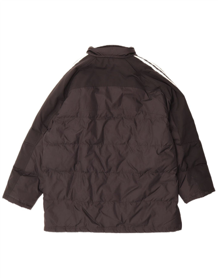 Adidas Polstret Herrejakke UK 40 Large Black Colourblock Polyester