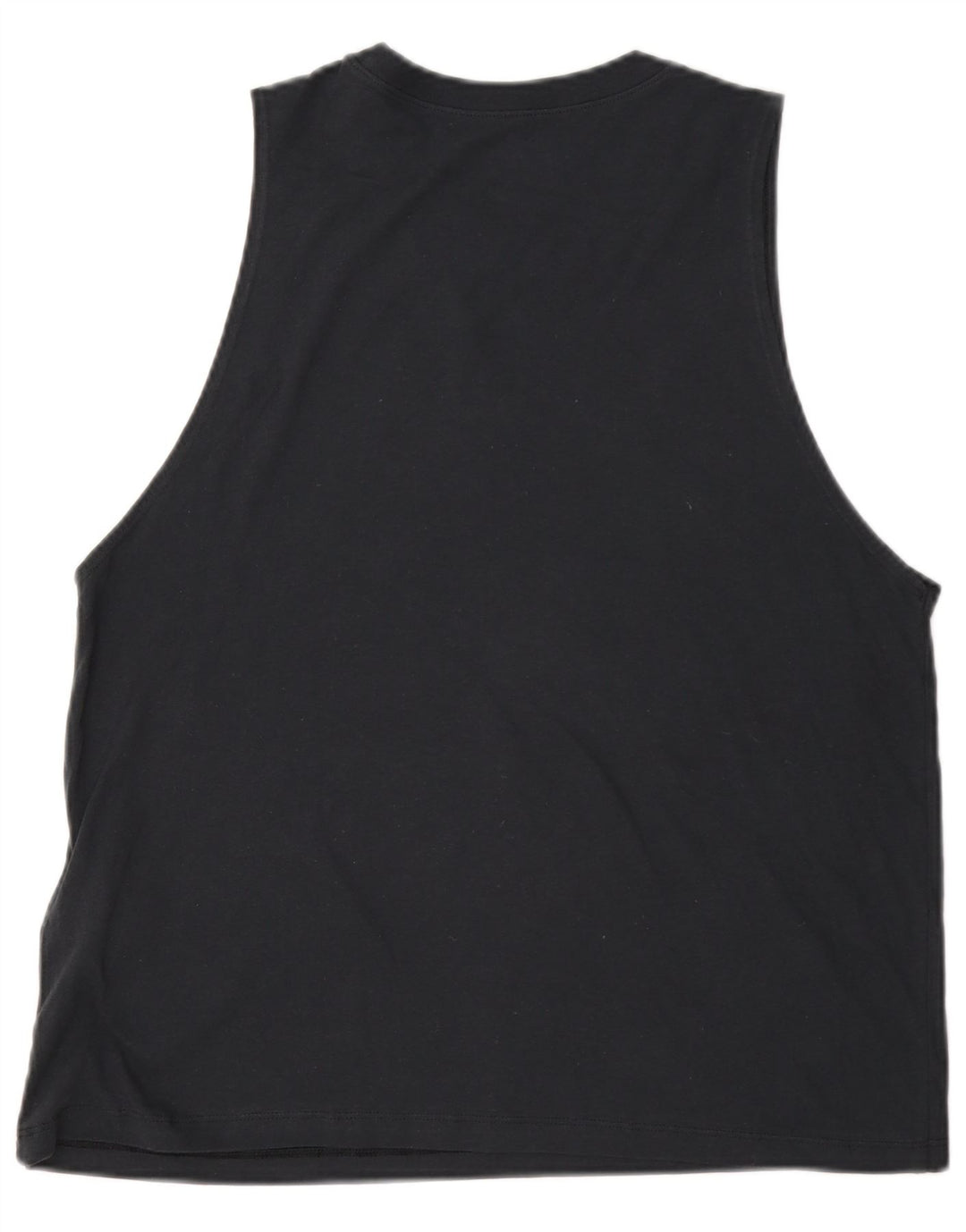 Under Armour Womens Graphic Vest Top UK 14 Medium Black Cotton