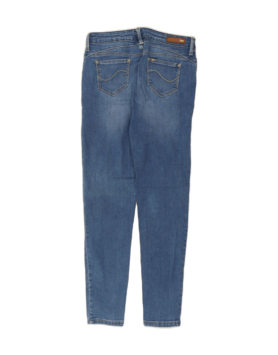 LEE Womens Crop Skinny Jeans W30 L25 Blue Cotton Vintage Lee and Second-Hand Lee from Messina Hembry 