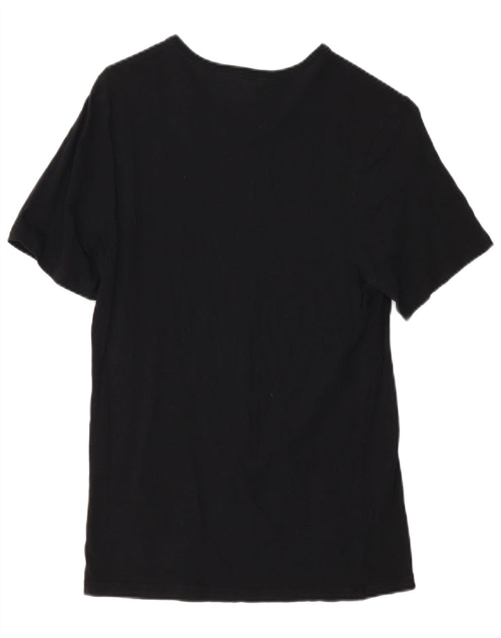 Hugo Boss Herre T-Shirt Top Lille Sort Bomuld