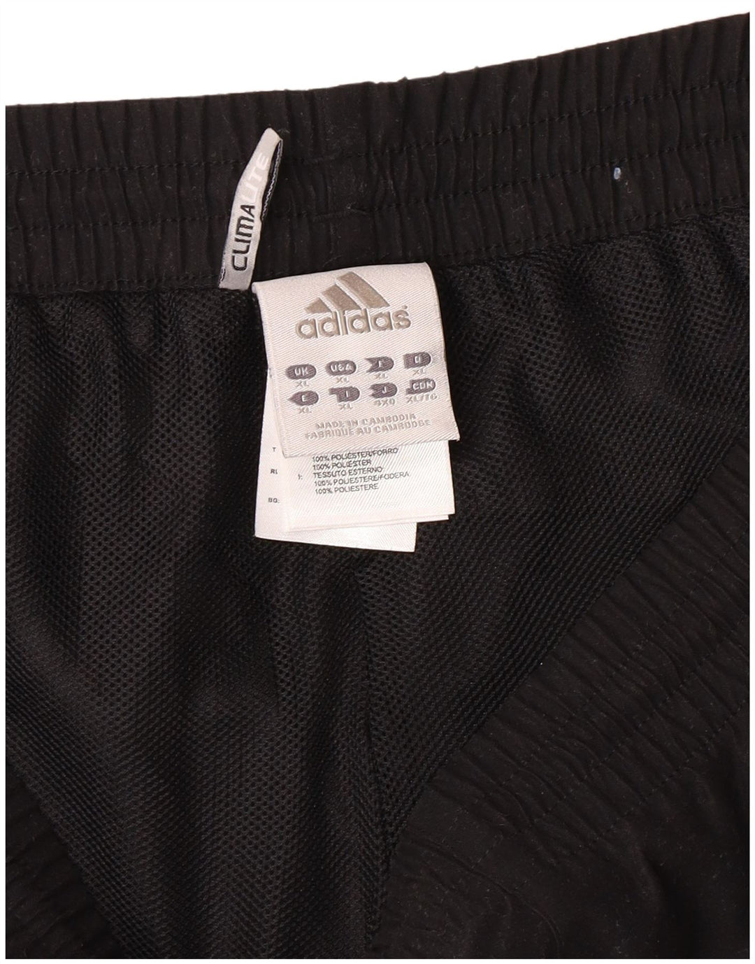 Adidas Herre Sportshorts XL Sort Polyester Sports