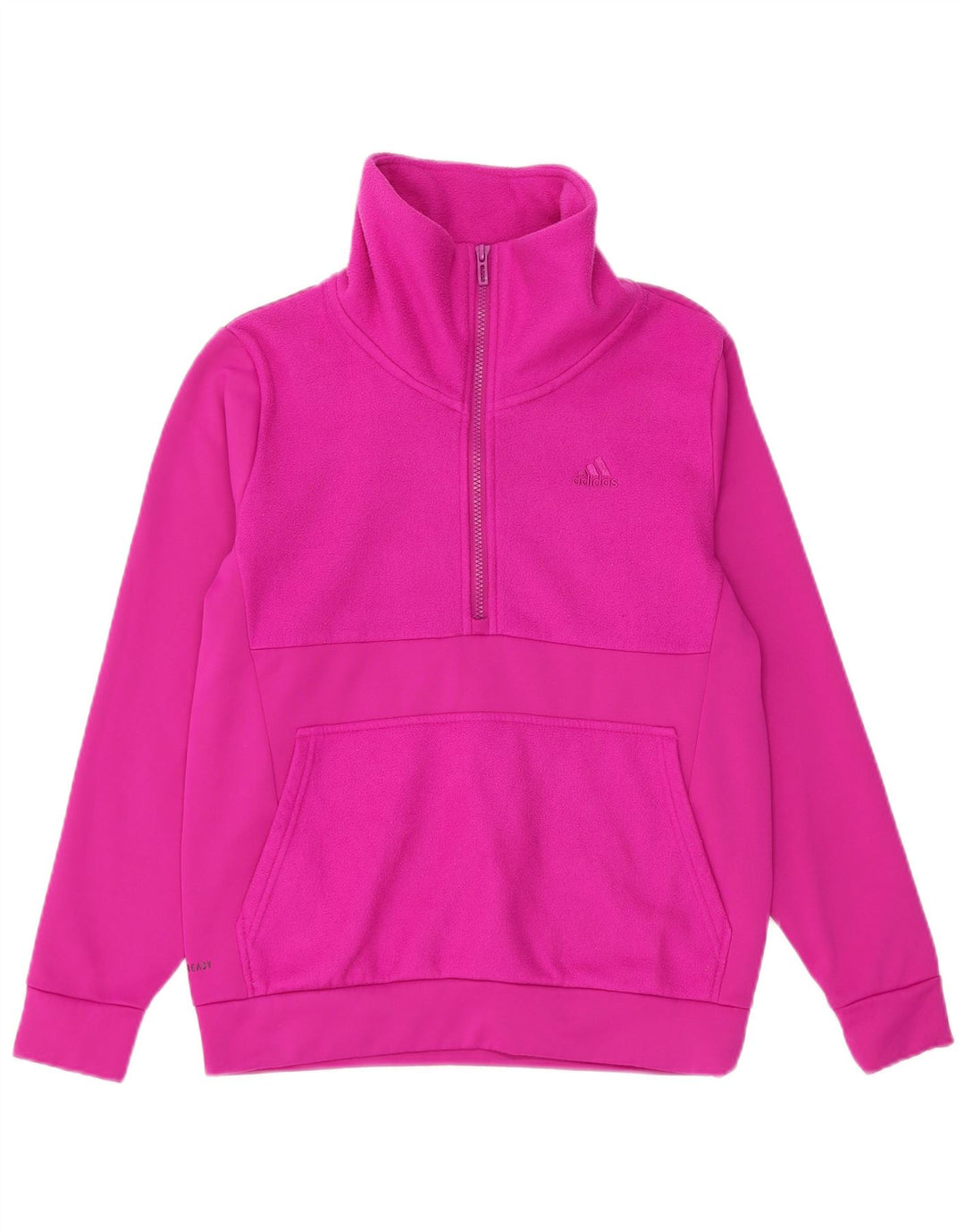 ADIDAS Grafisk sweatshirt med lynlås til piger 13-14 år Pink Polyester
