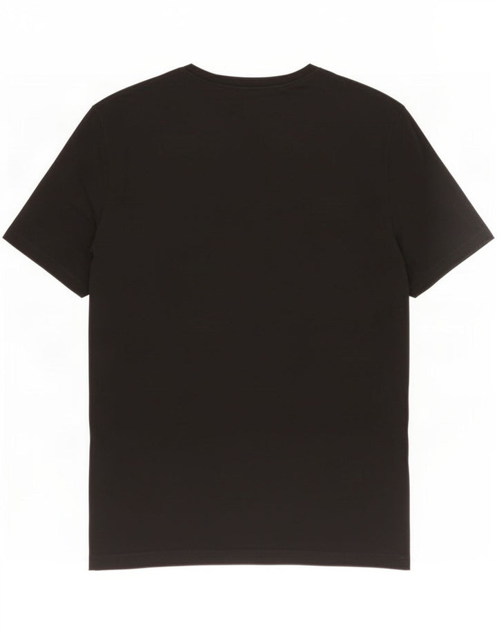 Cos Herre Regular T-Shirt Top Small Black Cotton