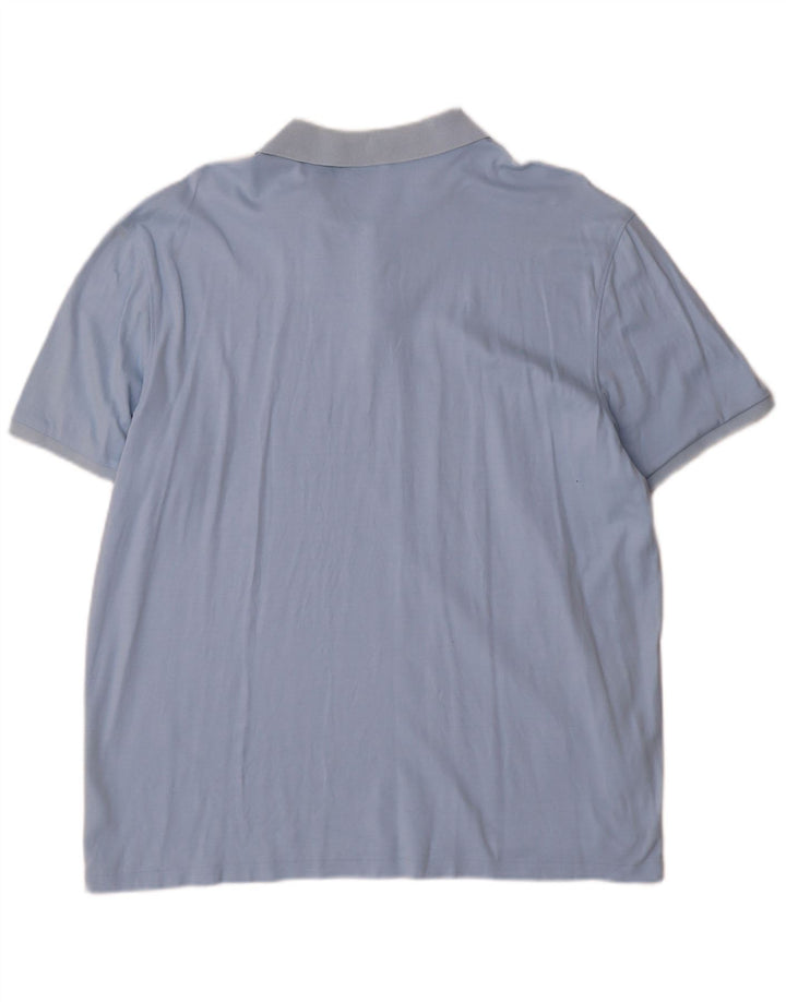 Calvin Klein herre poloshirt XL blå bomuld