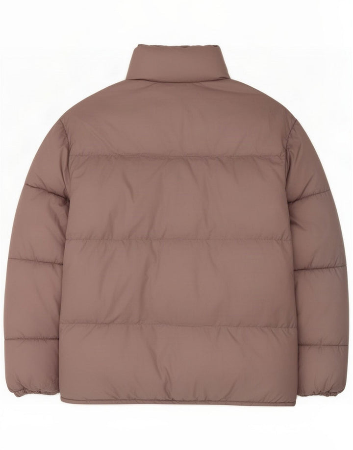 Zara oversize polstret jakke til kvinder UK 6 XS Pink Polyester
