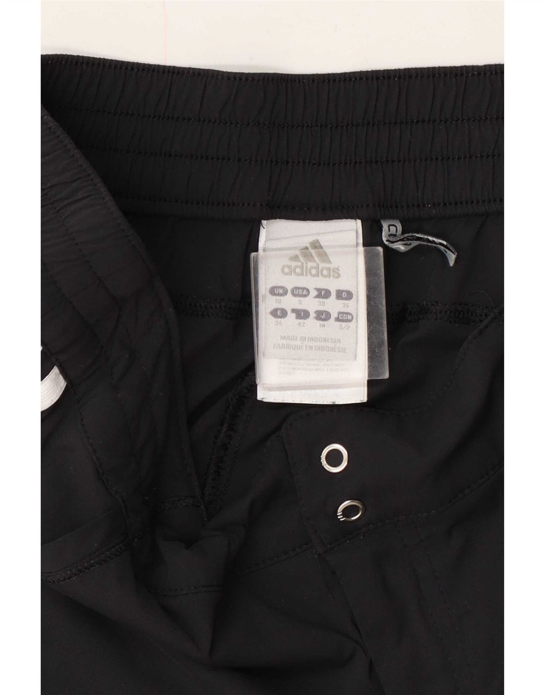 Adidas Dame Climalite Sport Shorts UK 10 Små Grå Nylon