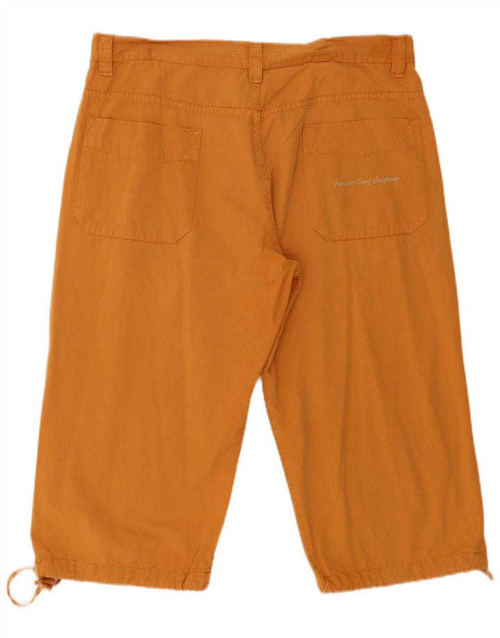 Carrera Herre Bermuda Shorts W38 XL Gul Bomuld