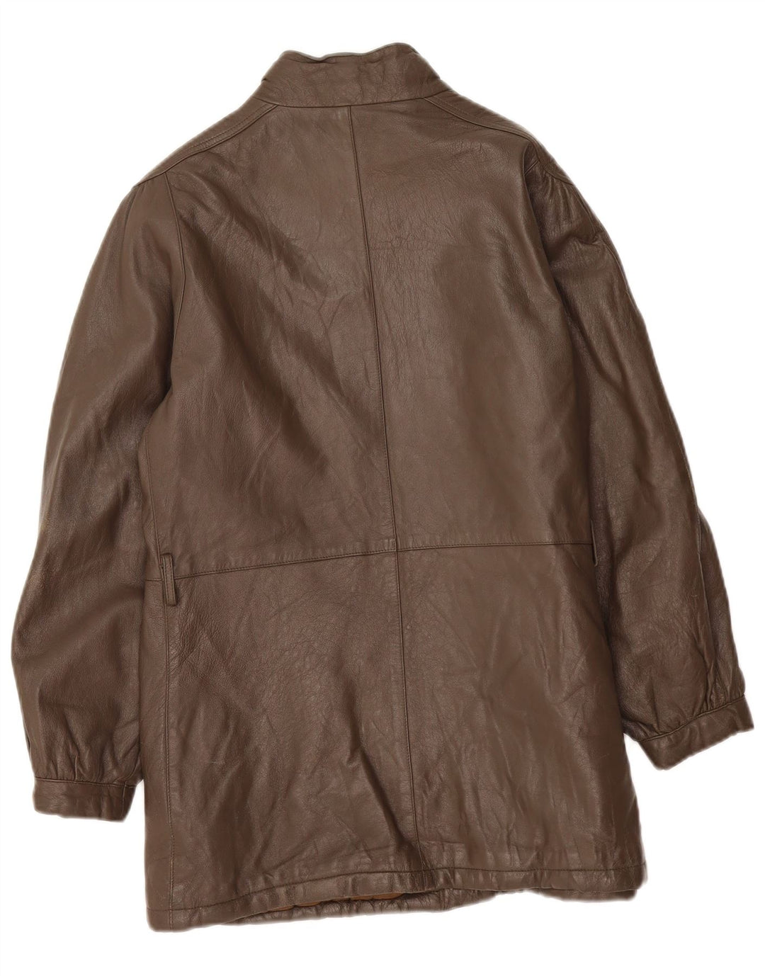 Vintage læderjakke til kvinder IT 44 Medium Grey