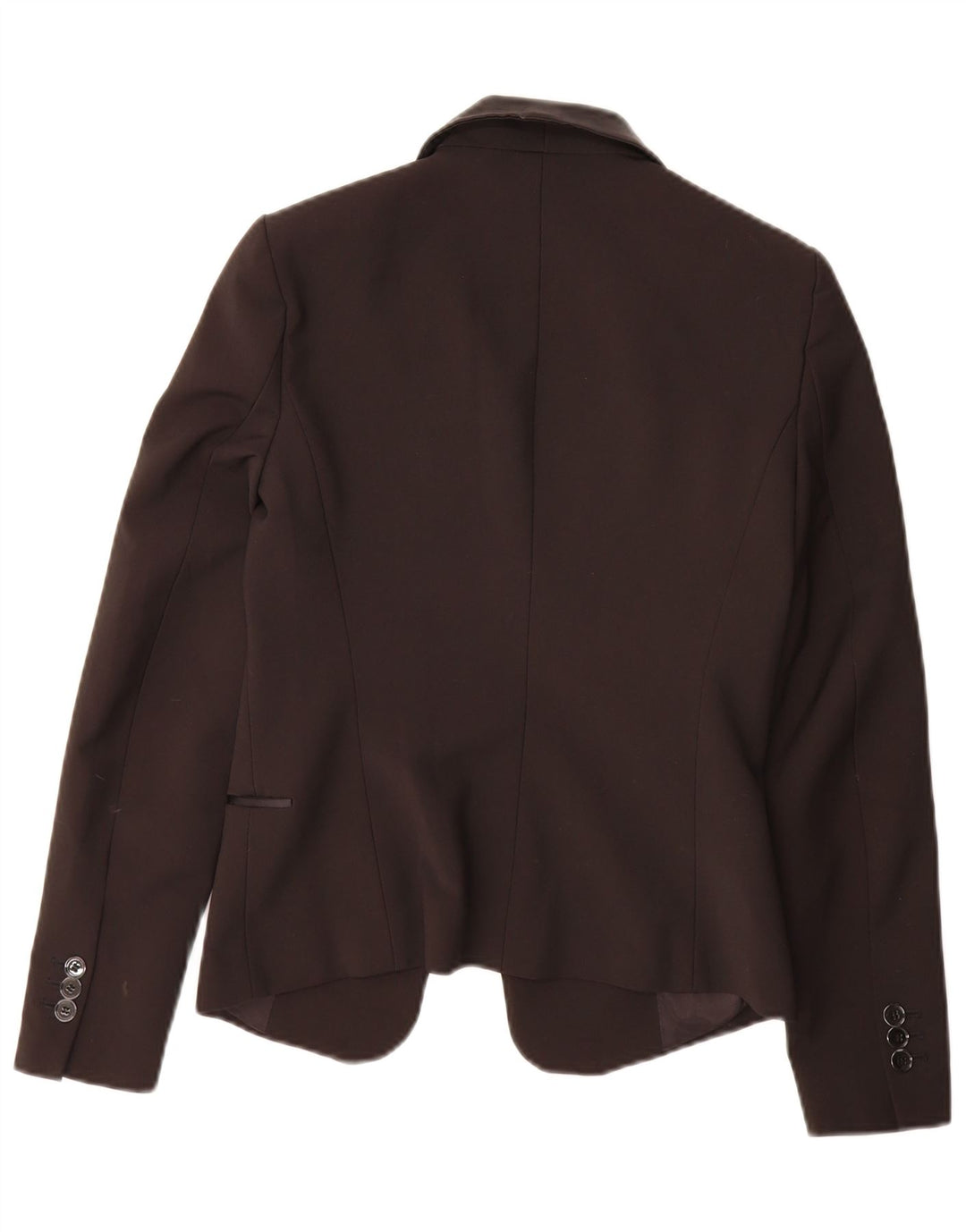 Zara Dame Blazer Jacket UK 6 XS Sort