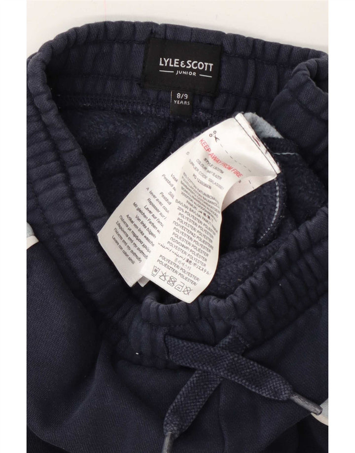 Lyle & Scott Boys træningsdragt Bukser Joggers 8-9 år Marineblå