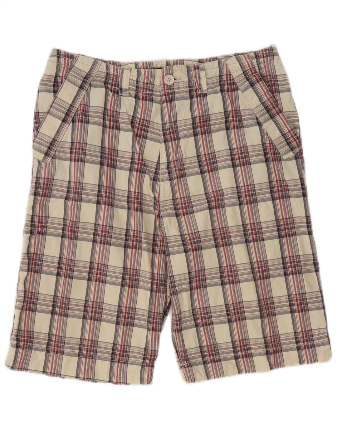 Ted Baker Chino Shorts til mænd W32 Medium Flerfarvet ternet bomuld
