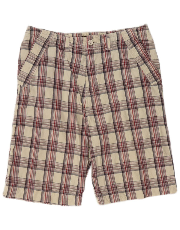Ted Baker Chino Shorts til mænd W32 Medium Flerfarvet ternet bomuld
