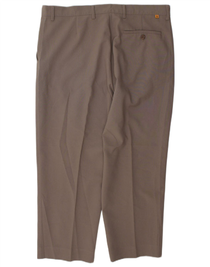 Farah Herre Tapered Chino Bukser W38 L27 Brun Polyester