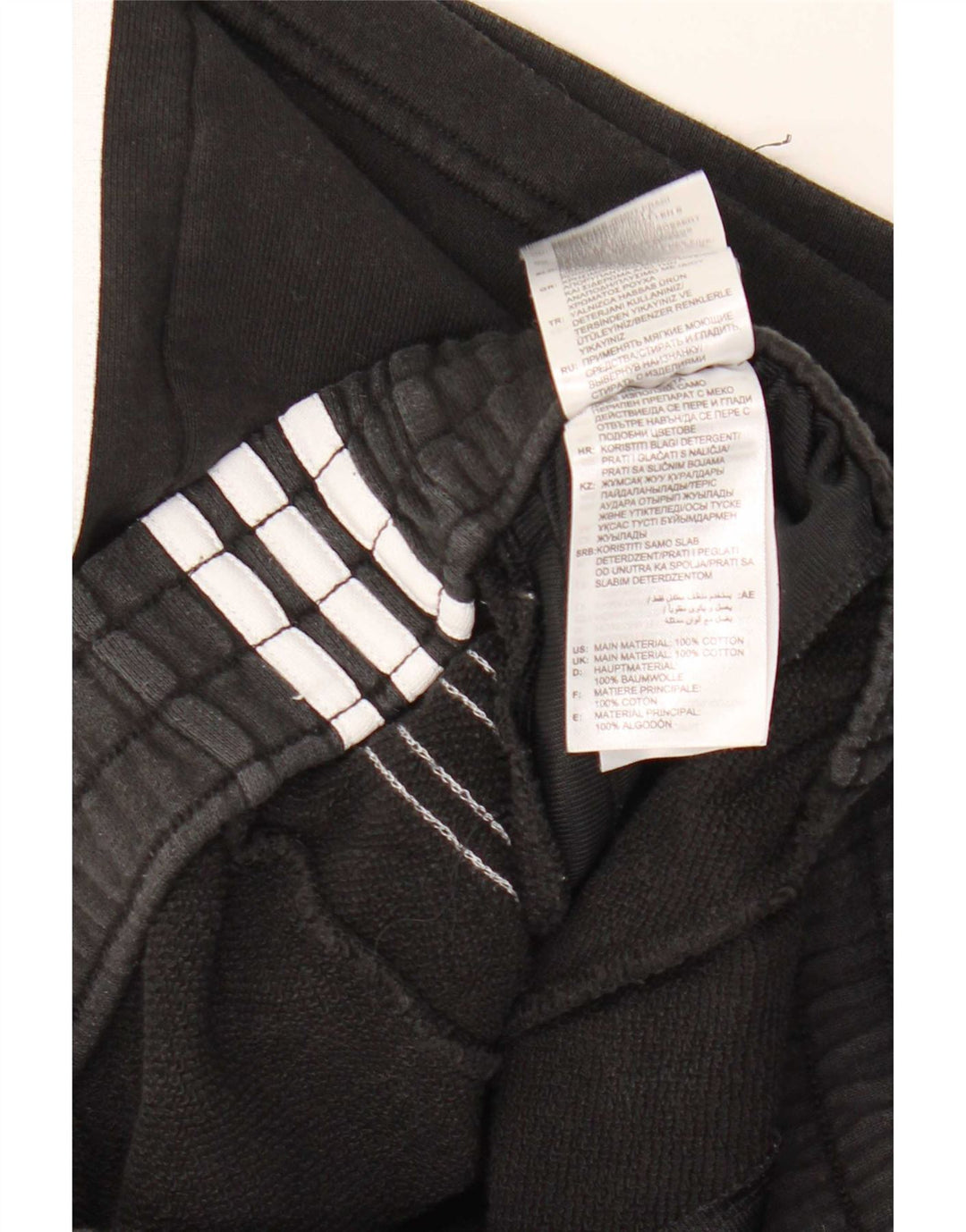 Adidas Boys Sports Shorts 13-14 år Medium Sort Bomuld