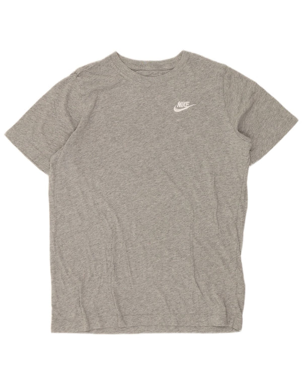 Nike Boys T-Shirt Top 13-14 år XL Grå Bomuld