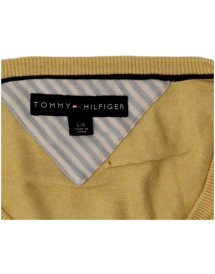 Tommy Hilfiger Herre Vest Tank Top Stor Gul