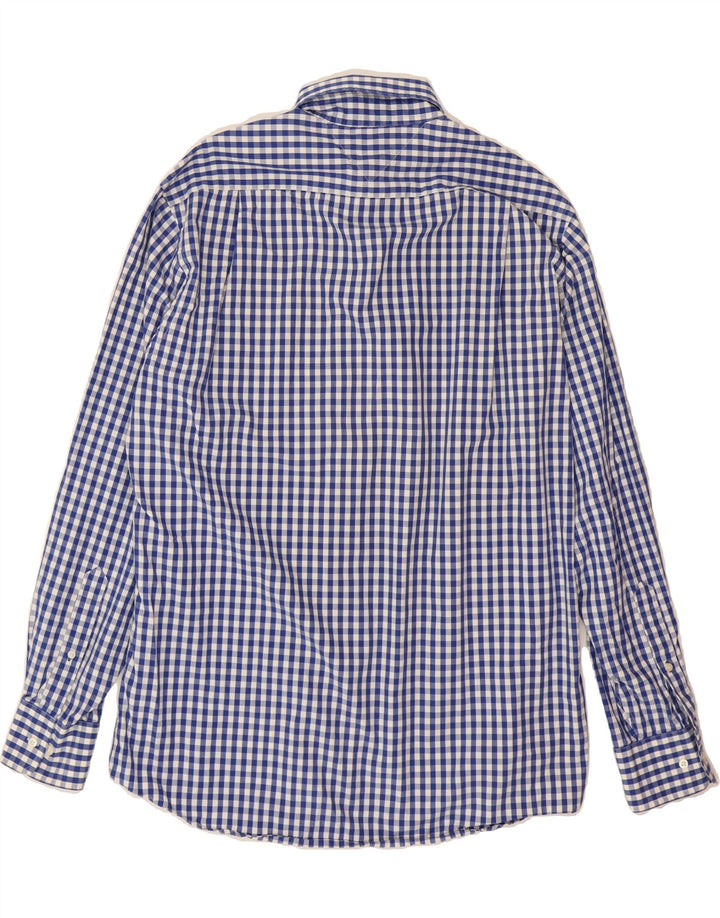 TOMMY HILFIGER Mens Regular Fit Shirt Size 15 1/2 Medium Blue Gingham Vintage Tommy Hilfiger and Second-Hand Tommy Hilfiger from Messina Hembry 