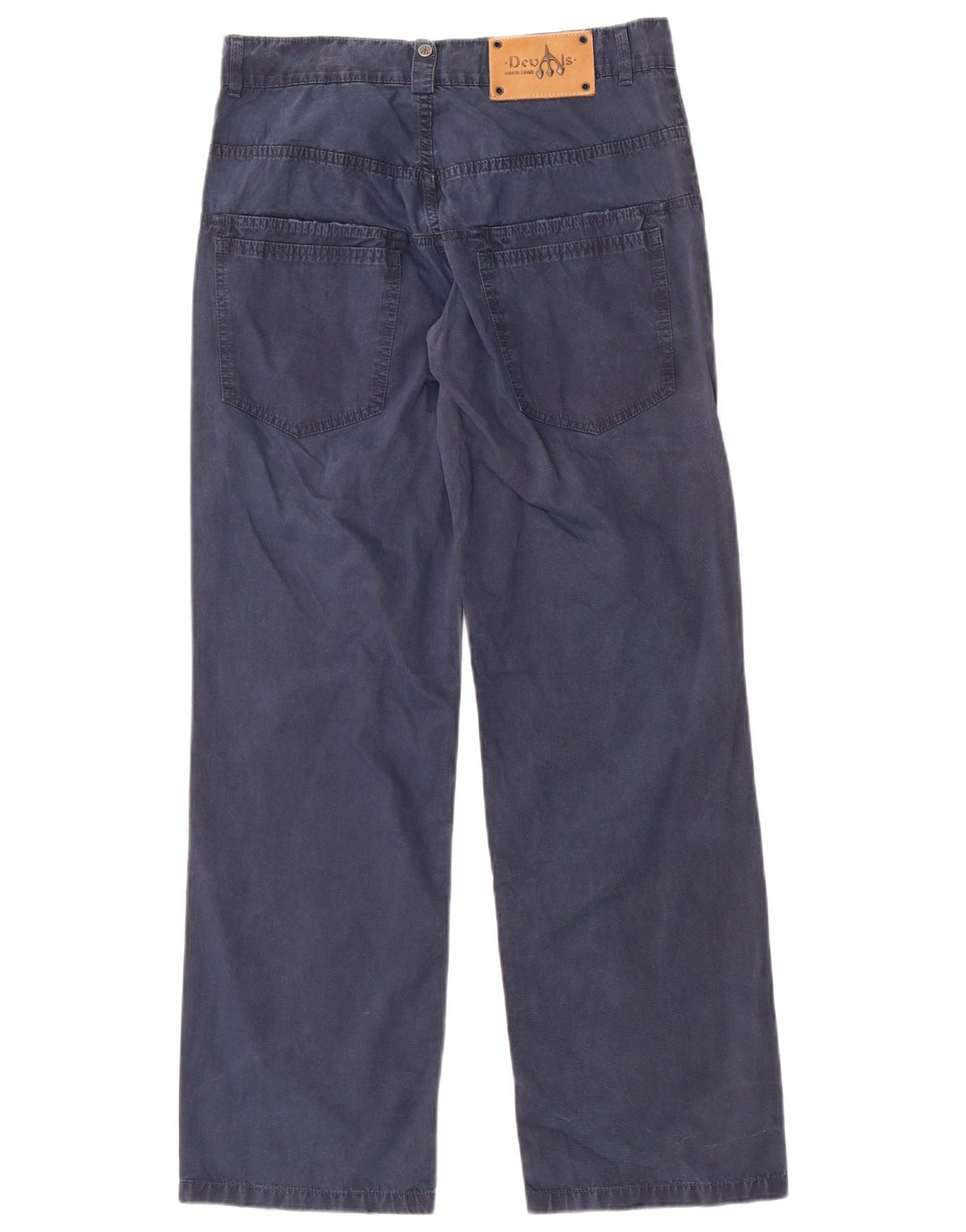 ROBERTO CAVALLI Herre Devils Straight Casual Bukser Small W29 L30 Blue