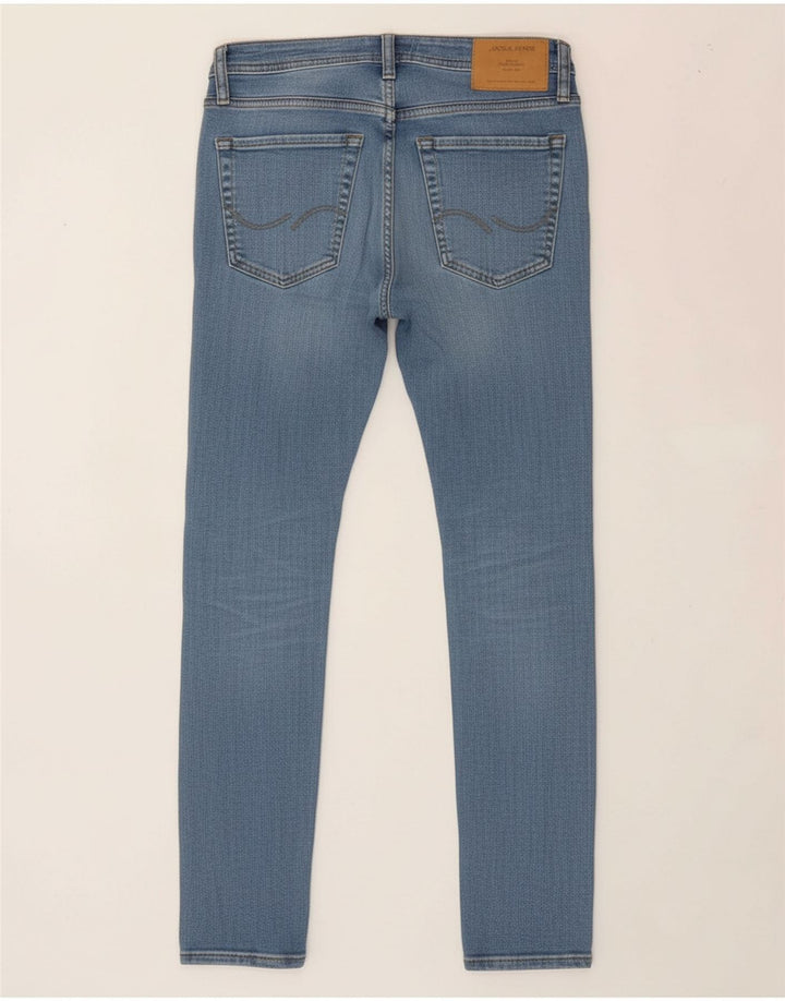JACK & JONES Mens Liam Skinny Jeans W28 L32 Blue