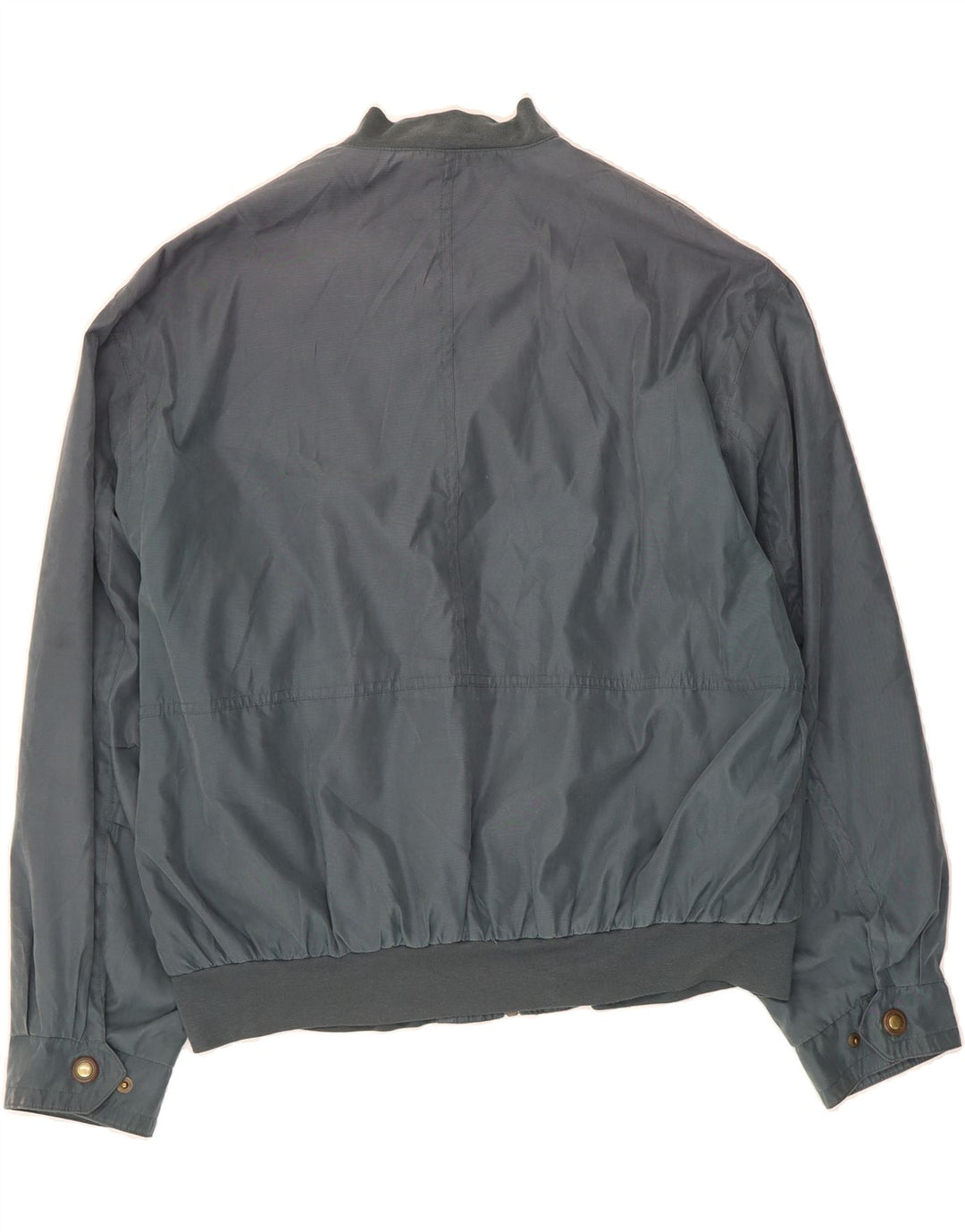 VINTAGE Mens Bomber Jacket UK 42 XL Blue Vintage Vintage and Second-Hand Vintage from Messina Hembry 