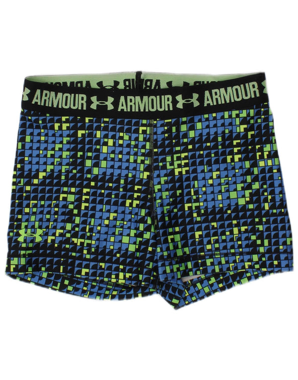 Under Armour Drenge svømmeshorts 7-8 år Blå Geometrisk