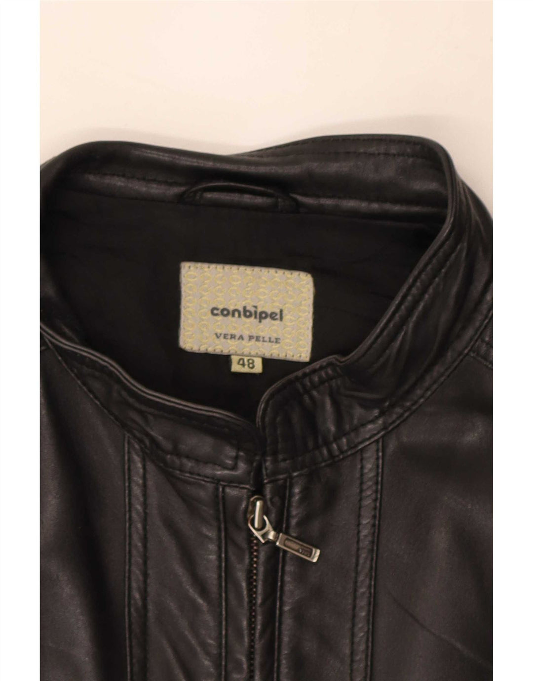 Conbipel Dame Læderjakke IT 48 XL Sort