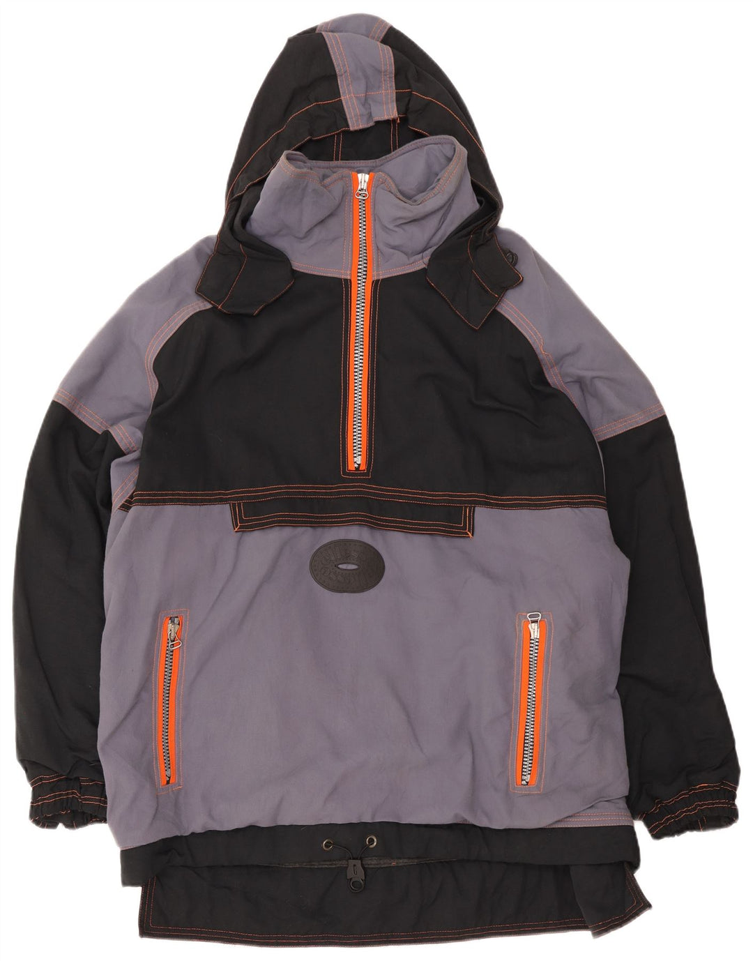 Ellesse Herre Hættetrøje Skijakke UK 42 XL Grå Colourblock Polyamid