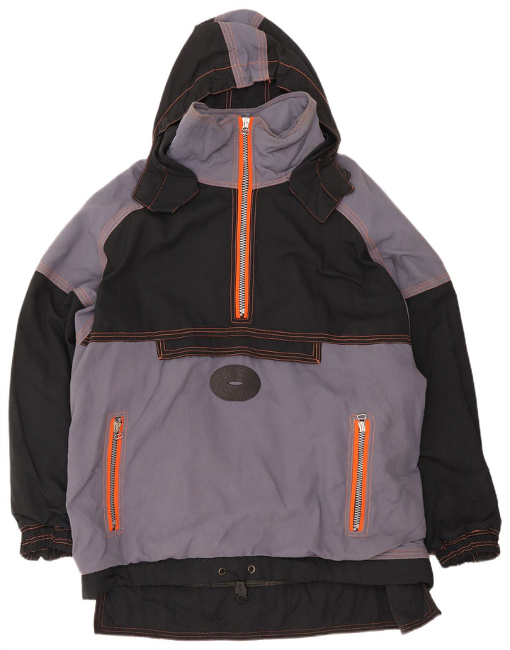 Ellesse Herre Hættetrøje Skijakke UK 42 XL Grå Colourblock Polyamid