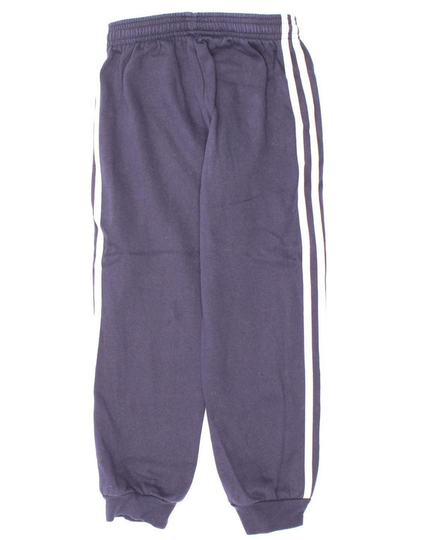 Adidas Drenge Træningsdragt Bukser Joggers 6-7 År Marineblå Bomuld