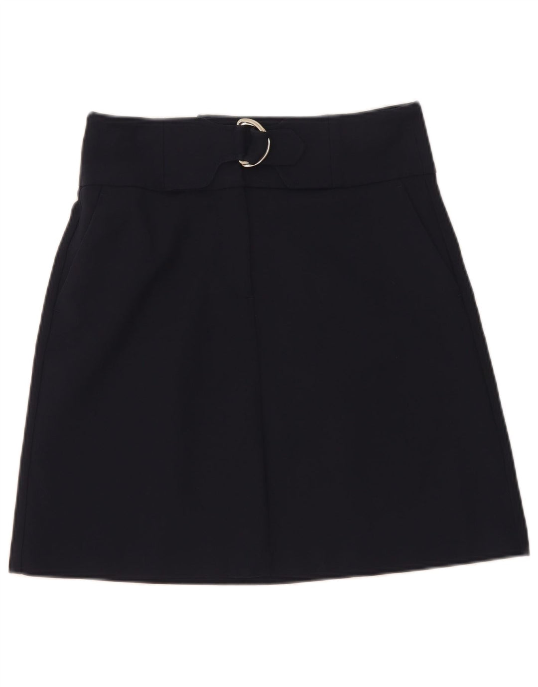 Marks & Spencer Dame-mininederdel UK 8 Small W28 Marineblå Bomuld