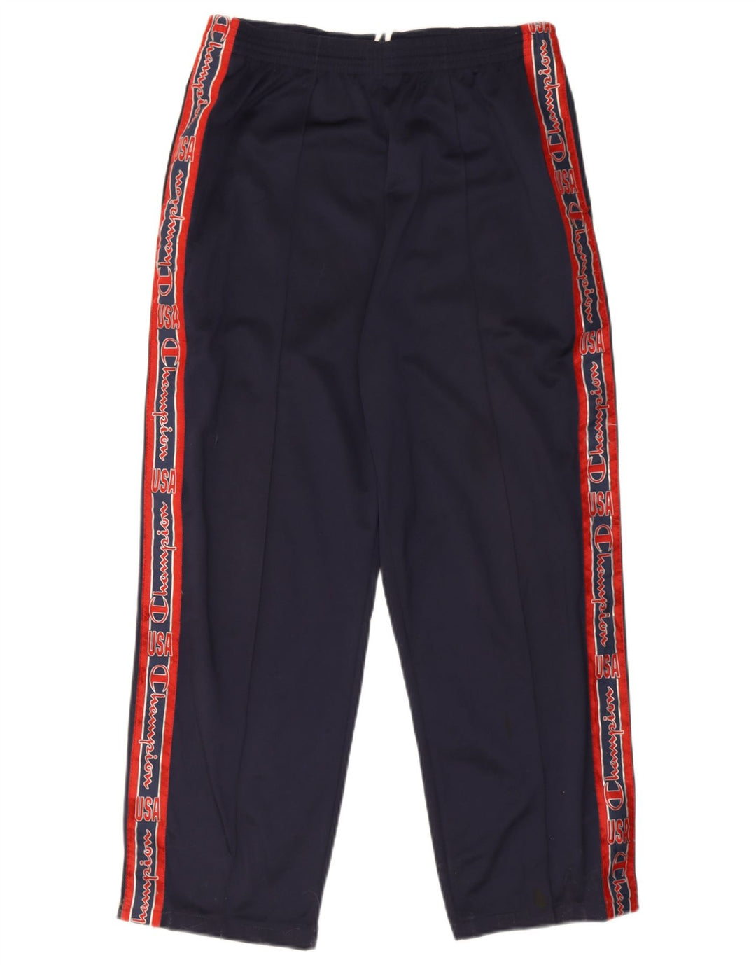 Champion Herre USA Graphic Tracksuit Bukser Medium Navy Blue Colourblock