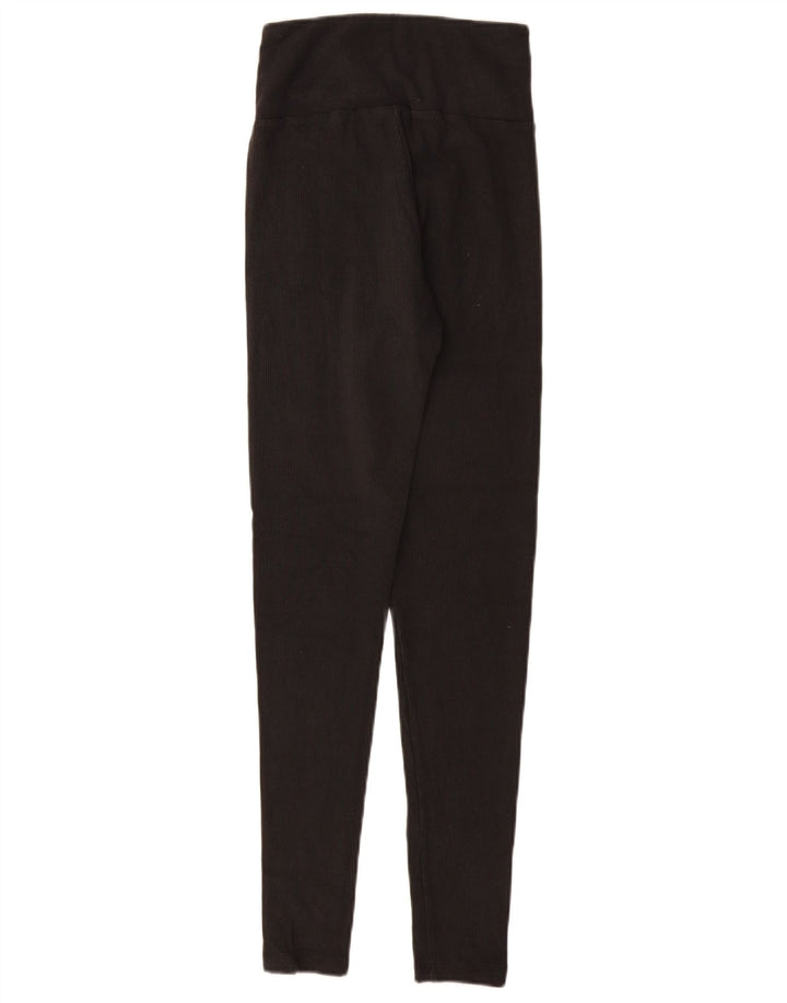 ADIDAS Womens Leggings UK 8 Small Black