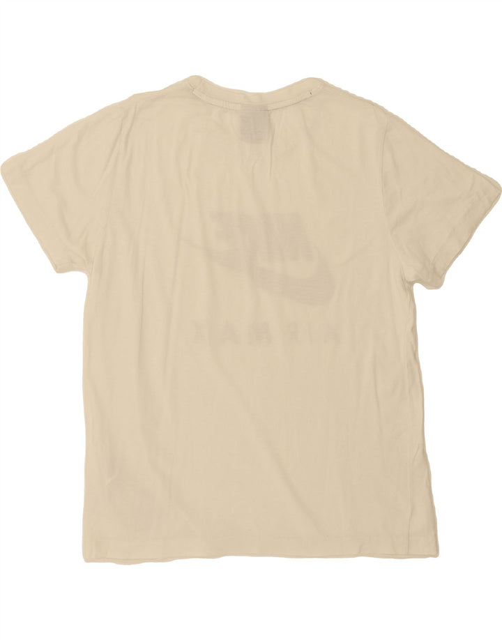 NIKE Mens Graphic T-Shirt Top Medium White Cotton Vintage Nike and Second-Hand Nike from Messina Hembry 