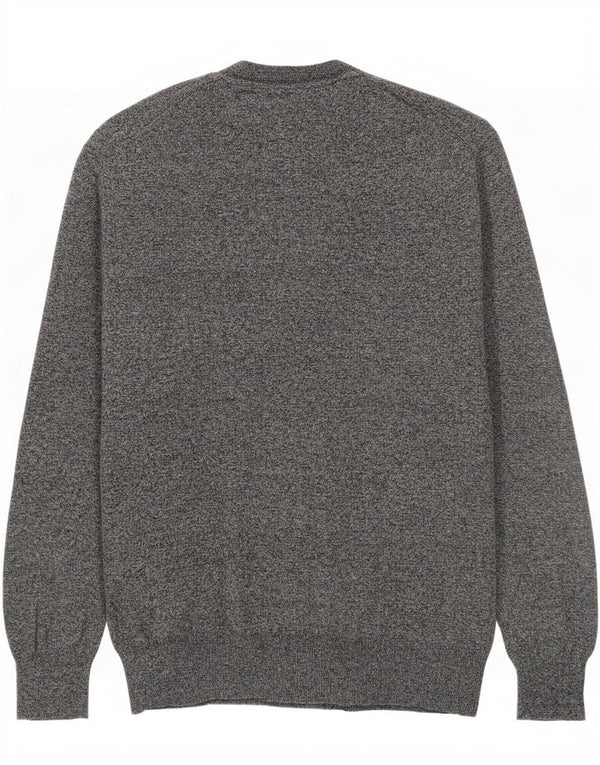 Superdry Herre sweater med rund hals 2XL Grå Flecked Bomuld