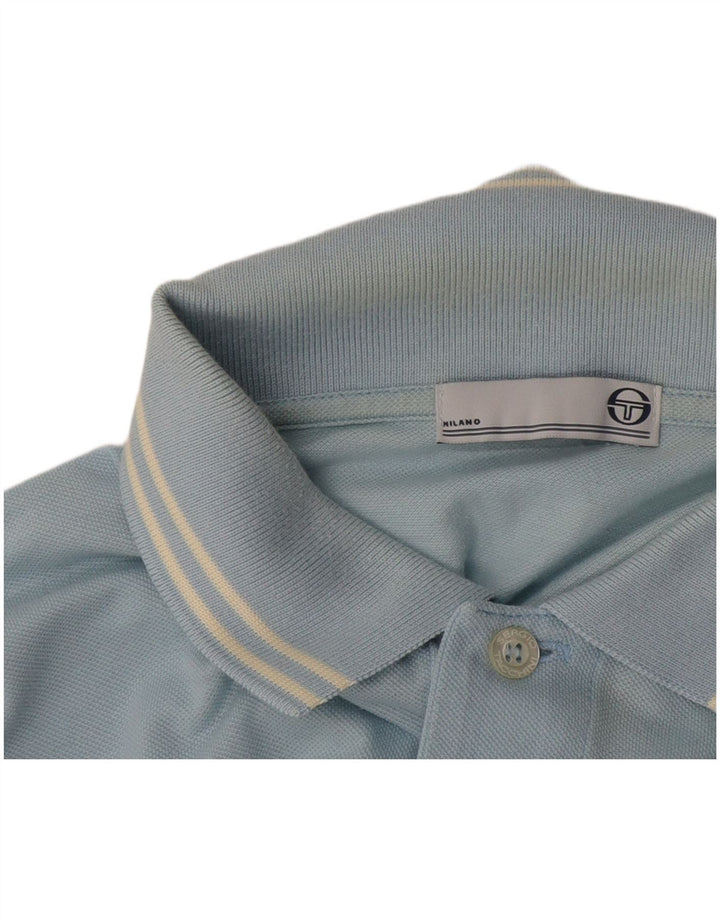 Sergio Tacchini herre poloshirt XL blå