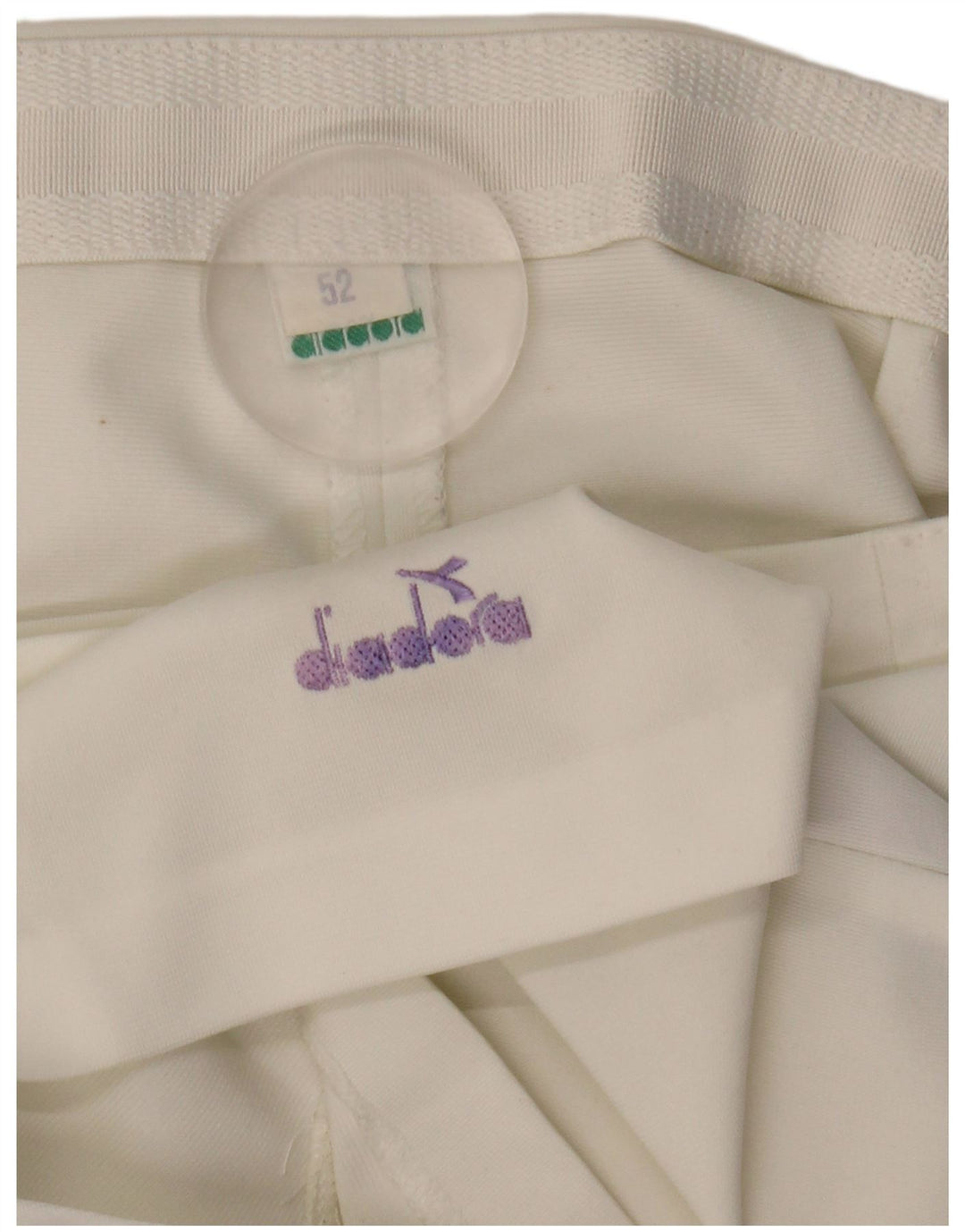 Diadora chinoshorts til kvinder W33 Large White Colourblock