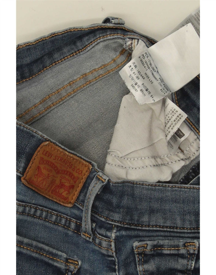 Levi's Super Skinny Jeans til kvinder W25 L32 blå bomuld