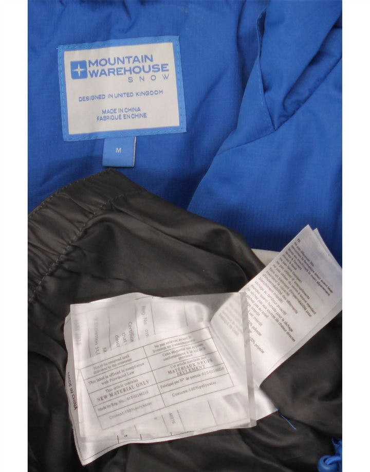 Mountain Warehouse Herre Windbreaker Jacket UK 38 Medium Blue Colourblock
