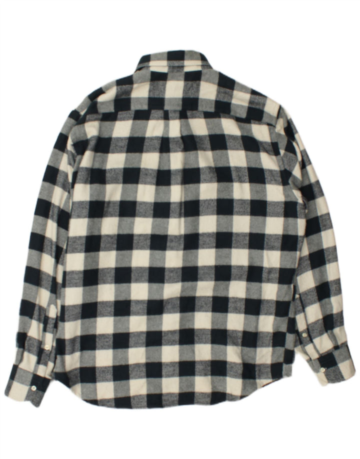 Balmoral Herre Flanellskjorte Str. 45 18 2XL Grøn Gingham