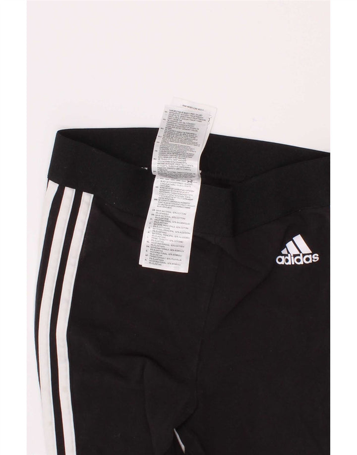 Adidas pigeleggings 2-3 år sort bomuld