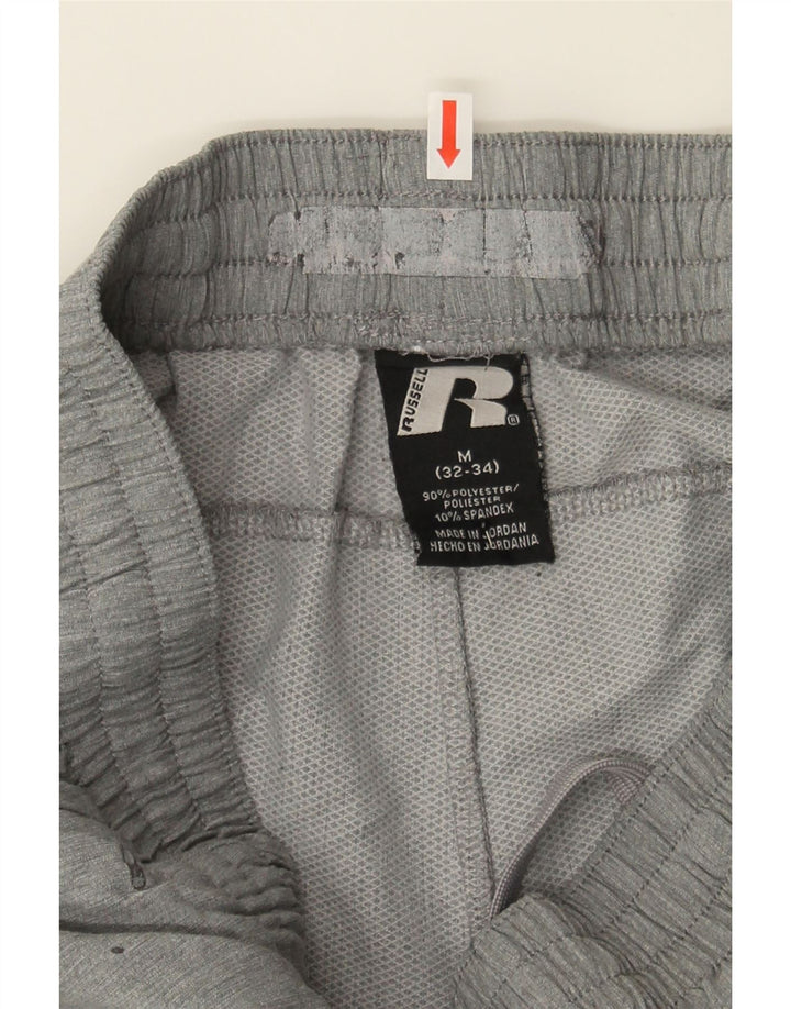 RUSSELL ATHLETIC Mens Sport Shorts Medium Grey Polyester Vintage Russell Athletic and Second-Hand Russell Athletic from Messina Hembry 
