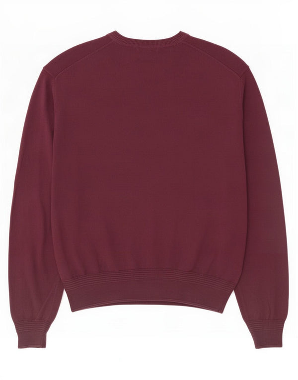 Lyle & Scott Herre V-hals sweater XL Bourgogne bomuld