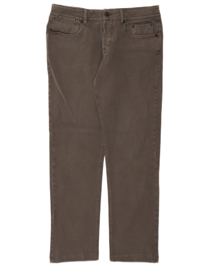 SIVIGLIA Straight jeans til mænd W35 L30 Grå bomuld