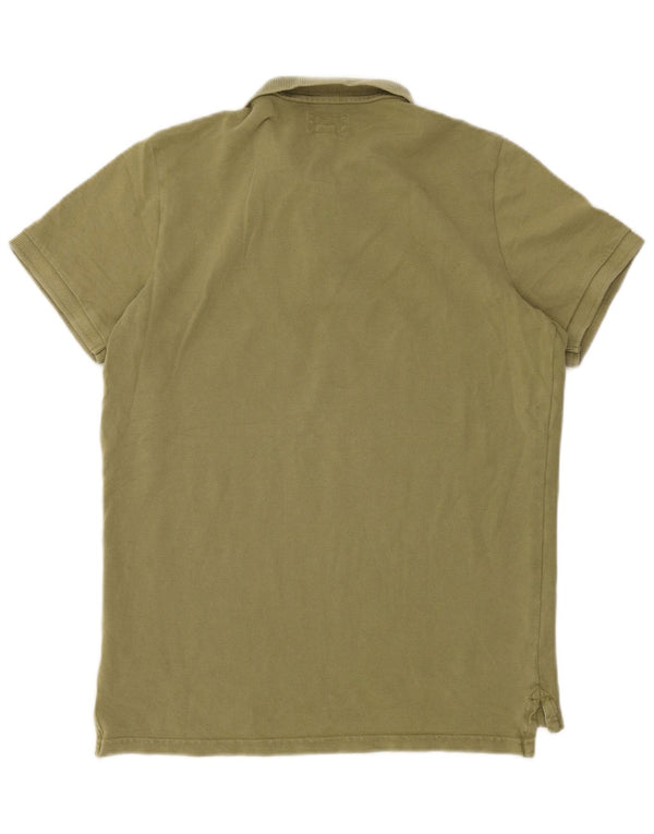 Superdry herre poloshirt XL Khaki Bomuld