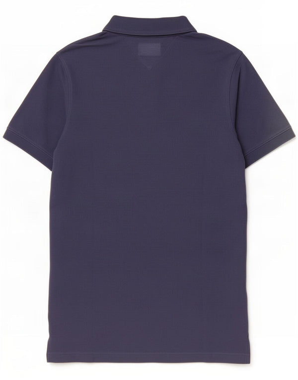Tommy Hilfiger herre poloshirt Medium marineblå bomuld