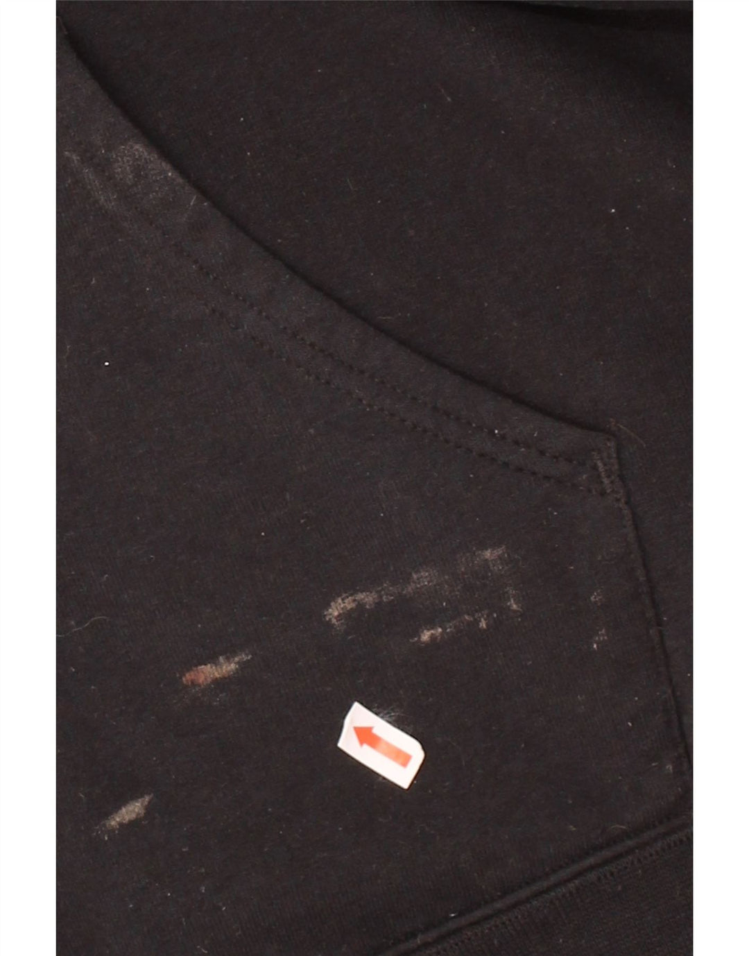 CHAMPION Mens Zip Hoodie Sweater 2XL Black Cotton Vintage Champion and Second-Hand Champion from Messina Hembry 